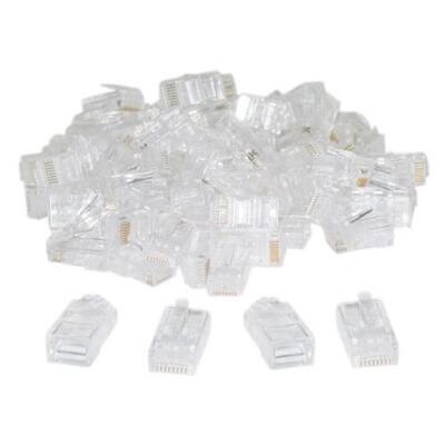 WholeOne bag 100pcs RJ45 CAT5 E (8P8C) Crimp Connector Solid