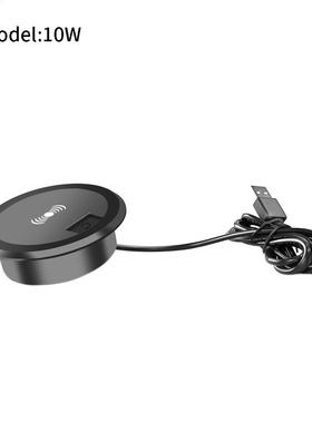 Plastic Office Space Saving Wireless Charger Home Embedded T
