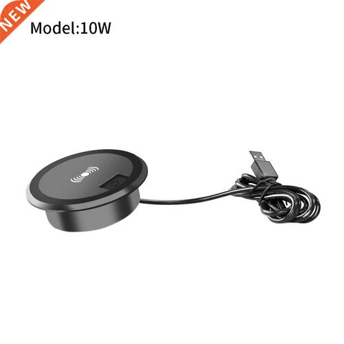 Plastic Office Space Saving Wireless Charger Home Embedded T