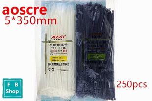 White Standard Factory Color And Black 50mm pack 250Pcs