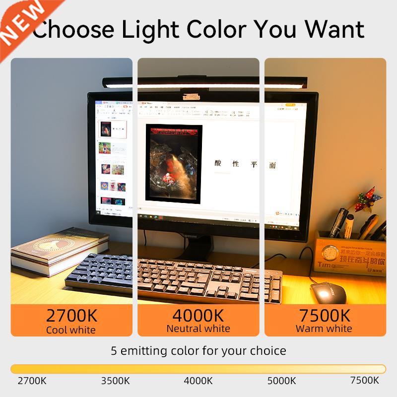 Eye-caring Led Desk Lamp Computer Monitor Light Bar PC Monit