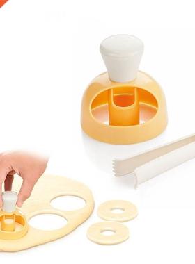 Portable Grade Plastic  Donut Mold Cake Bread Maker Kitch