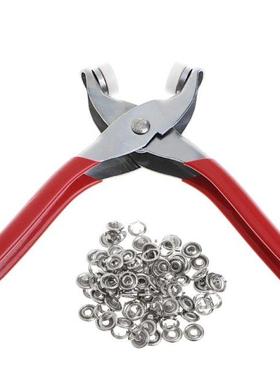 Metal Prong Ring Snap Faeners Buttons Press uds Sewing C