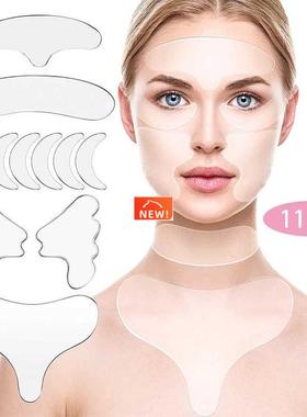 Reusable Silicone Wrinkle Removal Sticker Face Forehead Neck