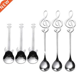 Coffee Spoons,6 Pack Creatve Cute Teaspoons Stanless Steel