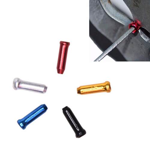 12PCS Cable Caps Bike Brake Cable Wire Bicycle Brake Outer