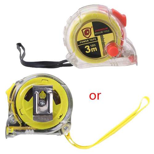 Portable 10ft Measuring Tape Measure Drop-proof Metric Inch