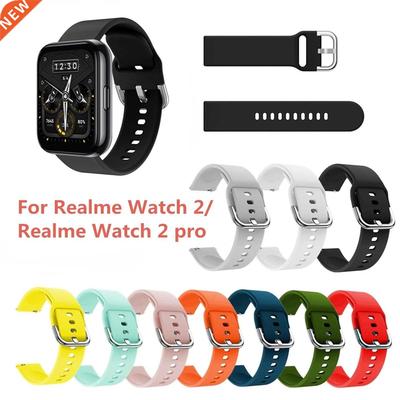 Silicone Strap For Realme Watch 2/2Pro Wristband 22mm Fashio