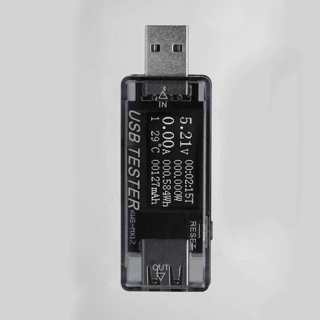 Power ank Oplader 8 in 1 Indicator US Tester 4-30 V Stroo