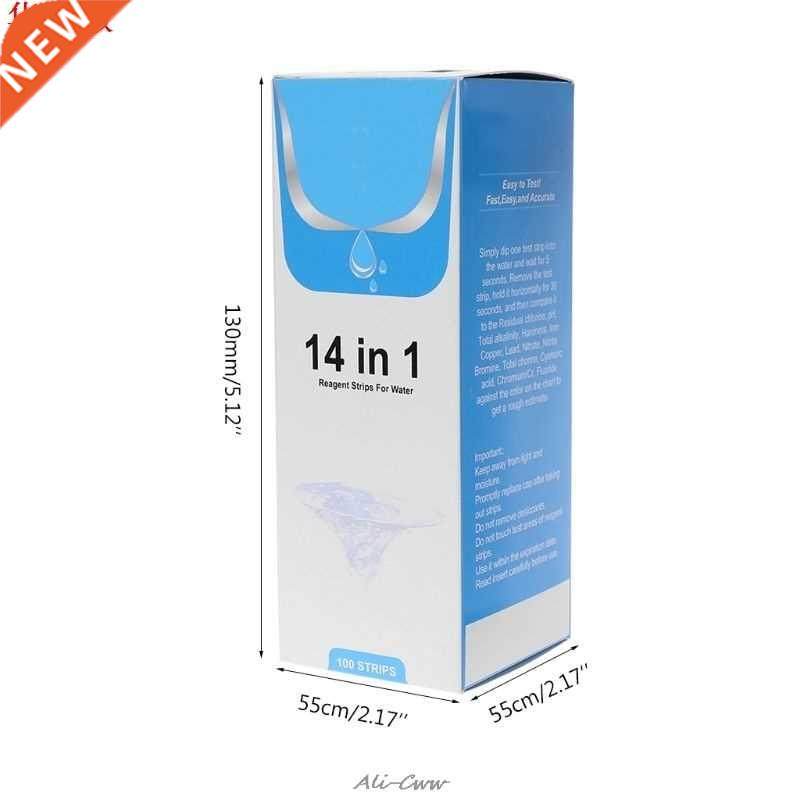 100 bandelettes de Test d'eau bandelettes de réac