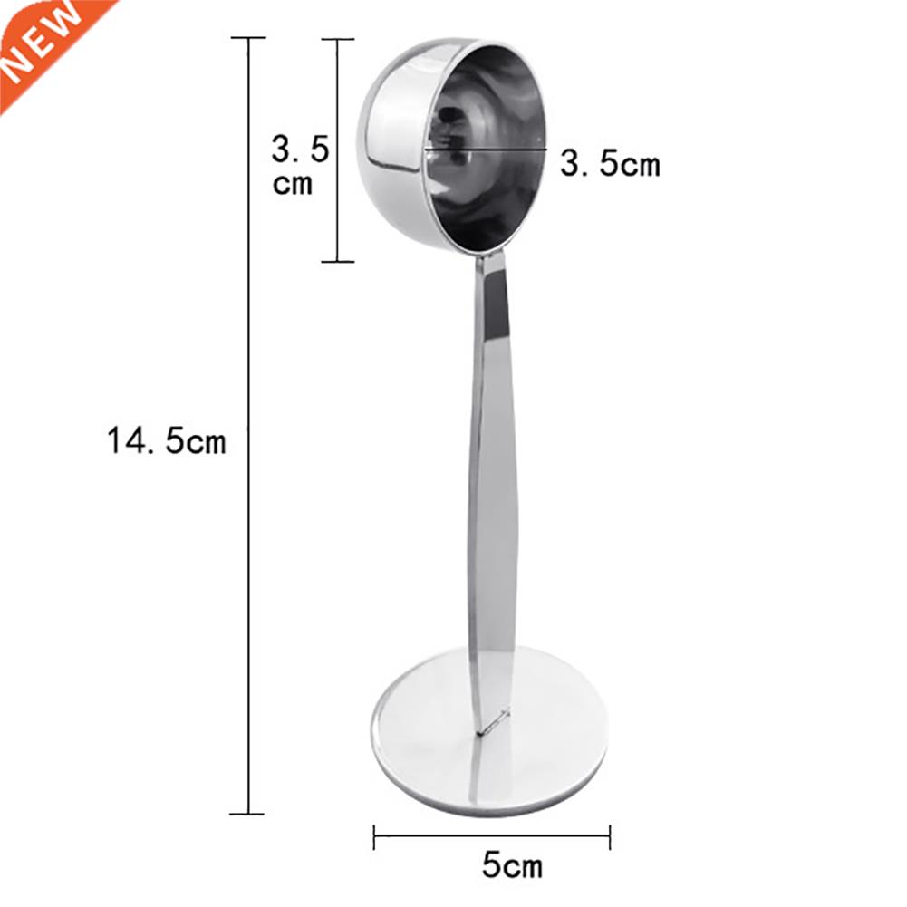 Hot 2 in 1 Stainless Steel Coffee Tamper Measuring Spoon Sco