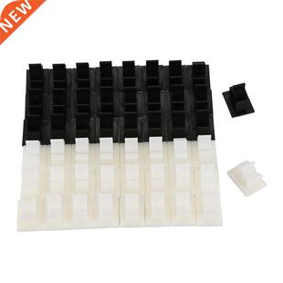 Cable Clips, Wire Clips, 50 Pieces 3 meters Self-Adhesive Ad