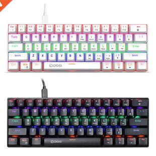 61 Keys Mechanical Keyboard Wired Blue Switch RGB Colorful B