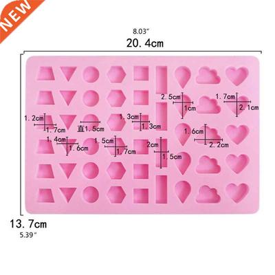 DIY Ear Stud Earrings Molds Epoxy Resin Charm Casting Mould