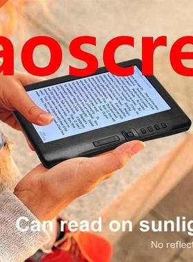 Portable 7 nch 800 x 480P E-Reader Color Screen Glare-Free