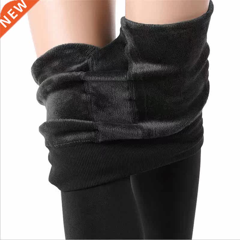 Roofllen S-5XL 8 Colors Winter Leggings Women's Warm
