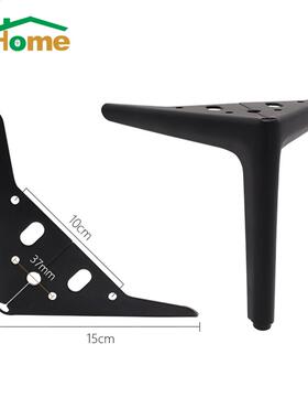 4pcs Sofa Legs for Furniture Metal Black Gold Tv Cabinet Bed