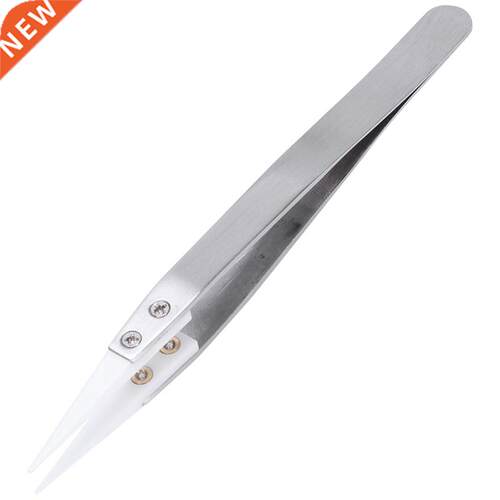 Ceramic tweezers with stainless steel handle Refractory Acid