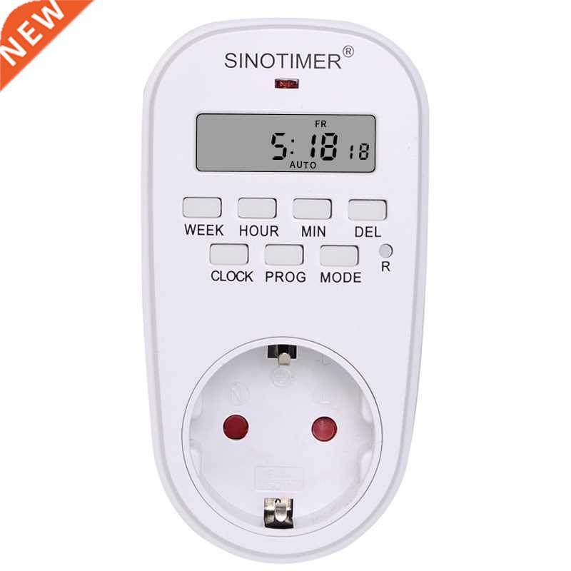 EU UK US BR Plug Digital Weekly Programmable Electrical Wall