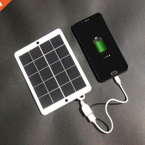 USB Solar Panel Outdoor Portable USB 5V Mini Solar Charger P