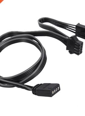 4Pin RGB Connector Cable 60cm PC Case Fan LED Strip Extensio