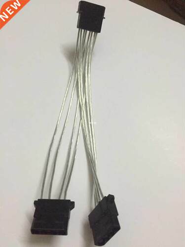 4Pin Molex Male to 2 Ports Molex IDE Female Power Supply Y S