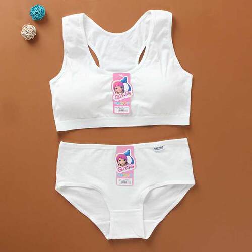 Teens Girls Sports Bra Puberty Gym Unwear Wireless Teenag