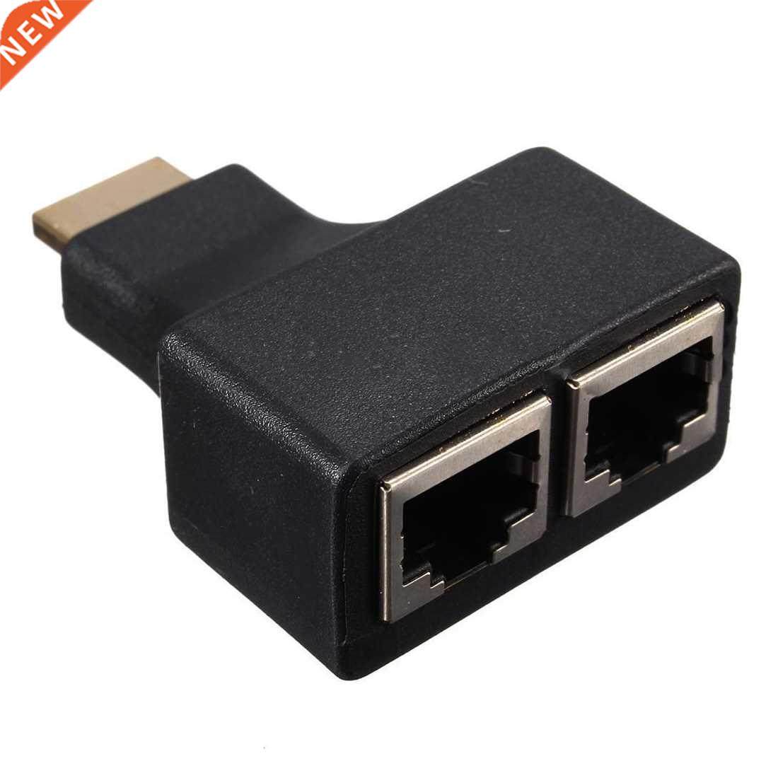 1080p 4K HDMI To RJ45 Adapter Ethernet Network Extender by C