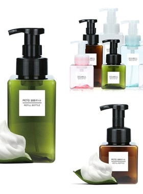 1PC 250/450/650ml Empty Foaming Soap Dispenser Bathroom Show