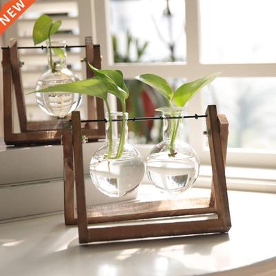 Hydroponic Plant Flower Vases Terrarium Vintage Flower Pot B