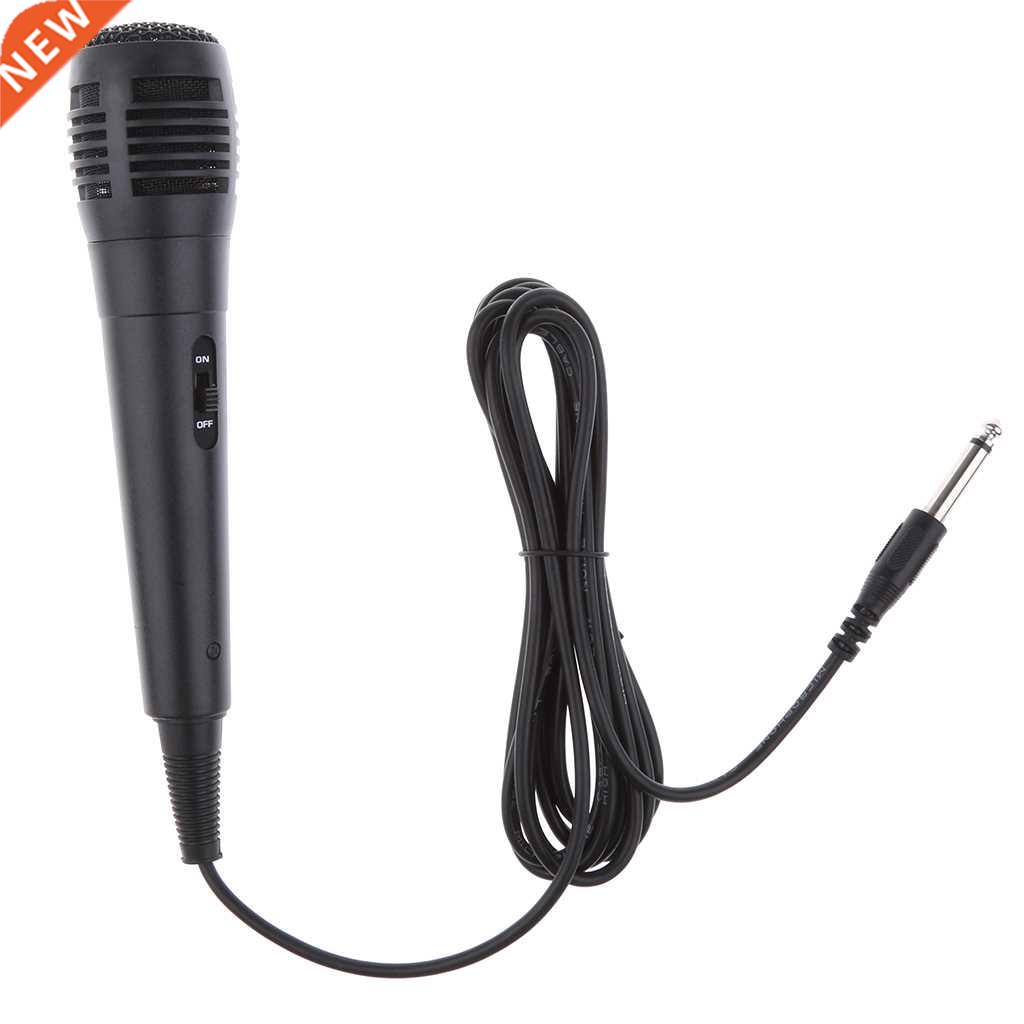 Wired 6.35mm Vocal Dynamic Microphone Instrument Mic for Kar