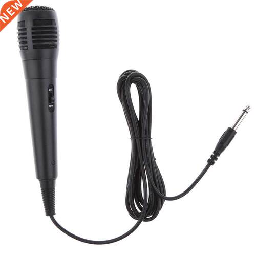Wired 6.35mm Vocal Dynamic Microphone Instrument Mic for Kar