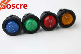 Black Round Rocker OFF Pin KCD1 125 Power Switch SPDT