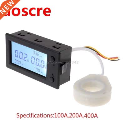 DC 300V 100A 200A 400A digital Voltmeter Ammeter Battery Cap