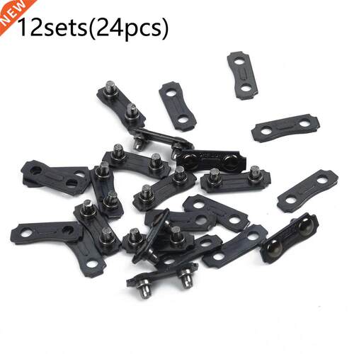 12 Sets Chainsaw Chain Repair Links 3/8LP Pitch - .043 .050