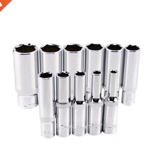 Point Set pcs CRV Drive inch Tools Deep Hand Socket