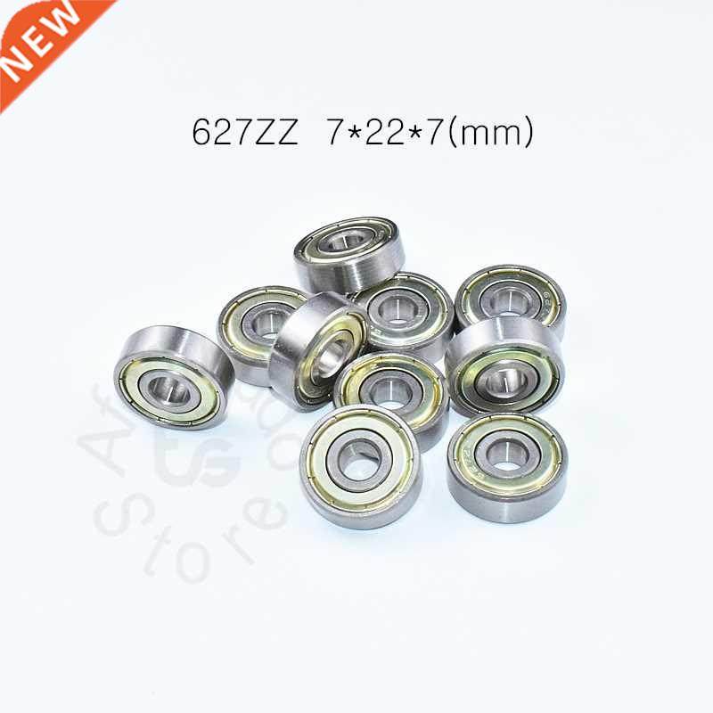 Carbon steel 10pcs 627ZZ 7*22*7(mm) free shipping Metal Sea