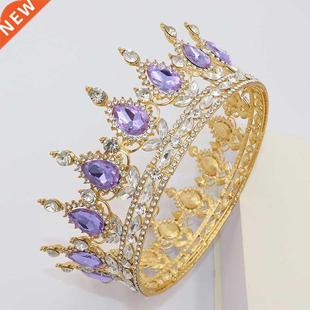 King Tiaras Head Wedding Jew Bridal Queen Crowns Vintage and