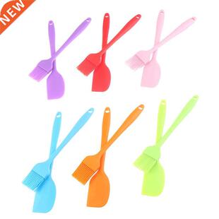 2pcs/set BBQ Silicone Bakeware Utensil Basting Pastry Baking