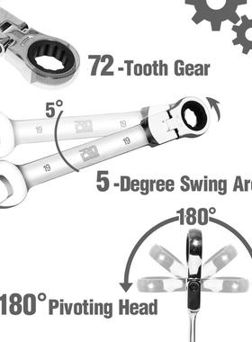14pcs Keys Set Multitool Wrench Ratchet Spanners Set Hand T