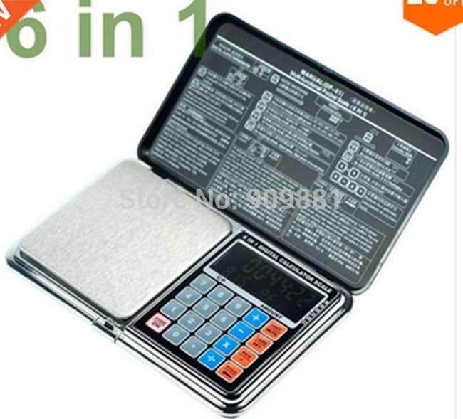 0.01*500g LCD Electronc Palm Calculator Jewellery Scales 50