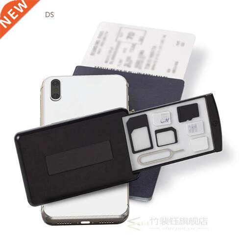 Durable SD card organizer Compact Safe SIM Card Case good Po