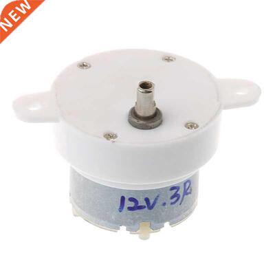 DC 12V 3 RPM High Torque Cylinder Electric Micro Motor Slow