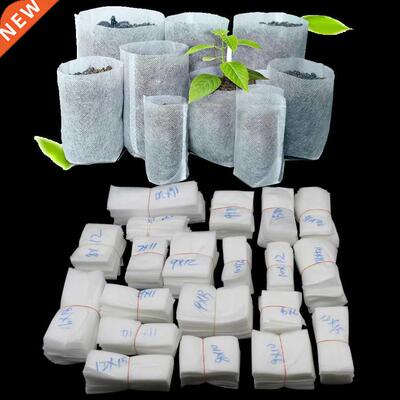 Different Sizes Biodegradable Non-woven Nursery Bags Plant G