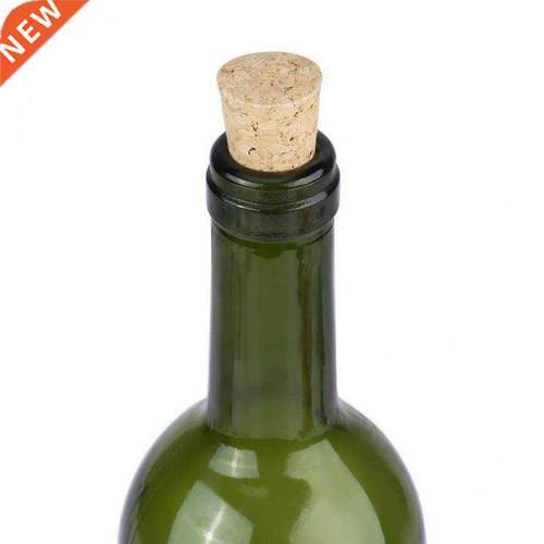Hot 10PCS Natural Cork Tapered Corks Wooden Wine Beer Bottle