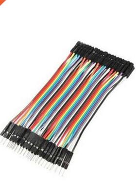 40pcs 10cm 2.54mm 1pin 1p-1p male to female jumper wire Dupo