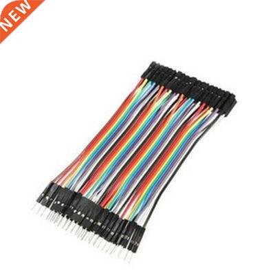 40pcs 10cm 2.54mm 1pin 1p-1p male to female jumper wire Dupo