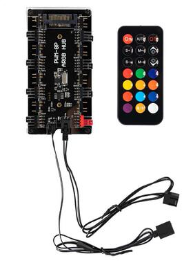 SATA Power Supply 1 to 8 Fan Multi Way HUB SATA Power 12V 4