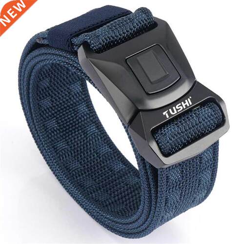 New Men Jens Belt lloy Pluggble Buckle Quick Relese Rel