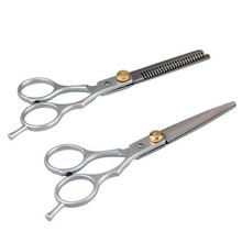 2 Scissors Hair Hairdresser Sculptor in with finger rest 6 &